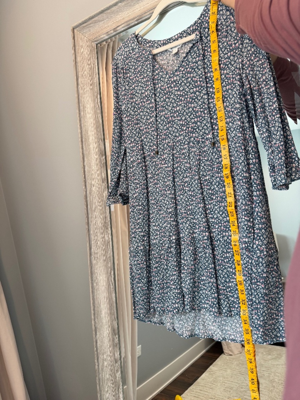 Market & Spruce blue shift dress